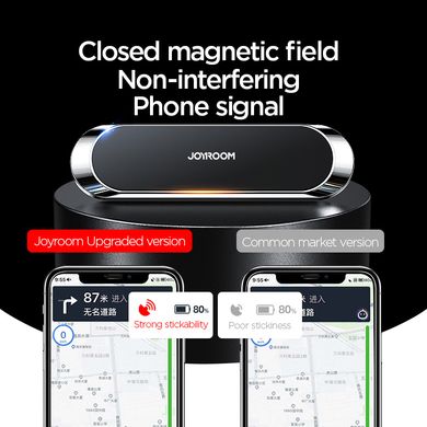 Держатель JOYROOM Metal Magnetic Suction Mini Phone Holder JR-ZS217/ Grey