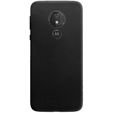 Силиконовый чехол Candy для Motorola Moto G7 Play (Черный)