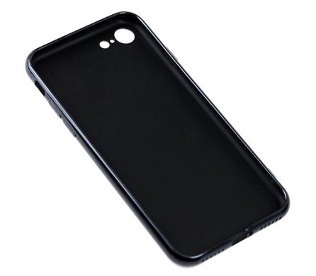 Чехол для iPhone 7 / 8 Silicone case матовый (TPU) черный