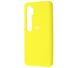 Чохол для Xiaomi Mi Note 10 Silicone Full Жовтий з закритим низом і мікрофіброю
