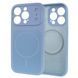 Чохол для iPhone 16 Pro Max Dual Tone Silicone MagSafe Case &ndash; Blue Brume