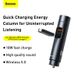 Адаптер автомобильный BASEUS Energy Column Car Wireless MP3 charger |2USB, 3.1A, 18W QC| (CCNLZ-C0S) grey