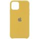Чохол silicone case for iPhone 11 Gold / золотий