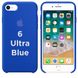 Чехол silicone case for iPhone 7/8 Ultra Blue / Синий