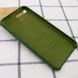 Чохол silicone case for iPhone 7 Plus/8 Plus Army green / Зелений