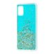 Чехол для Samsung Galaxy A41 (A415) Wave confetti голубой