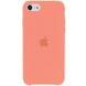 Чехол Silicone Case (AA) для Apple iPhone SE (2020) (Розовый / Flamingo)