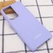 Чехол Silicone Cover (AA) для Samsung Galaxy S21 Ultra (Сиреневый / Dasheen))