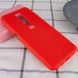 Чохол для Xiaomi Redmi K30 / Poco X2 Silicone Full (Червоний / Red) з закритим низом і мікрофіброю