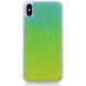 Неоновый чехол Neon Sand glow in the dark для Apple iPhone XS Max (6.5") (Зеленый)