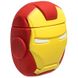 Силіконовий футляр Marvel & DC series для навушників AirPods + карабін (Iron Man / Червоний)