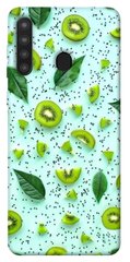 Чехол для Samsung Galaxy A21 PandaPrint Киви еда