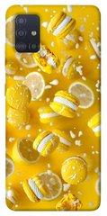 Чехол для Samsung Galaxy M51 PandaPrint Лимонный взрыв еда