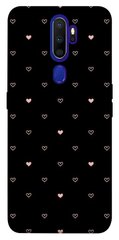 Чехол для Oppo A9 (2020) PandaPrint Сердечки паттерн