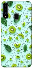 Чехол для Samsung Galaxy A20s PandaPrint Киви еда