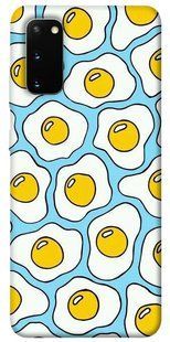 Чехол для Samsung Galaxy S20 PandaPrint Яичный фестиваль паттерн