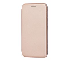 Чехол книжка Premium для Samsung Galaxy A40 (A405) золотистый