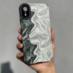 Чехол для iPhone XR Rubbed Print Silicone Waves 2