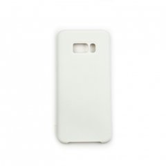 Чехол для Samsung Galaxy S8 Plus (G955) Silky Soft Touch белый