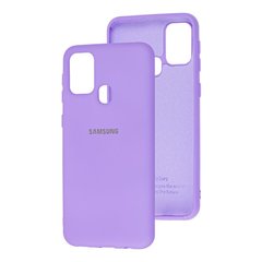Чехол для Samsung Galaxy M31 (M315) My Colors Full лиловый (violet) c закрытым низом и микрофиброю