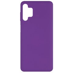 Чехол Silicone Cover Full without Logo (A) для Samsung Galaxy A32 5G (Фиолетовый / Purple)