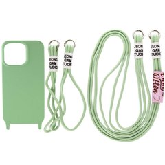 Чехол TPU two straps California для Apple iPhone 11 (6.1") Зеленый / Pistachio