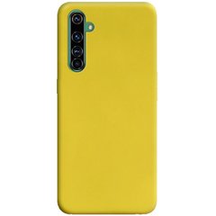 Силиконовый чехол Candy для Realme X50 Pro (Желтый)
