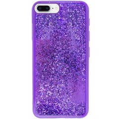 TPU+PC чехол Sparkle (glitter) для Apple iPhone 7 plus / 8 plus (5.5") (Фиолетовый)