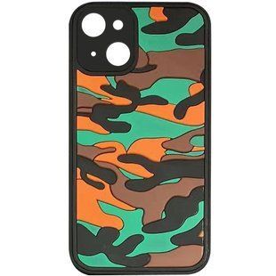 Чохол TPU+PC Army Collection для Apple iPhone 13 (6.1"") Коричневий