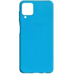 Силиконовый чехол Candy для Samsung Galaxy M32 Голубой
