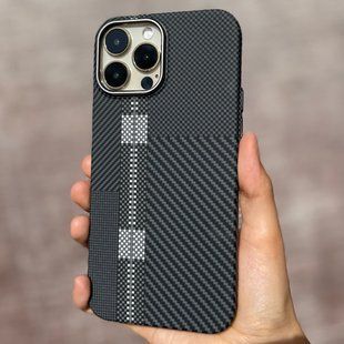 Карбоновий чохол для Apple iPhone 13 Pro Max LUXO Carbon Case with Magsafe #1