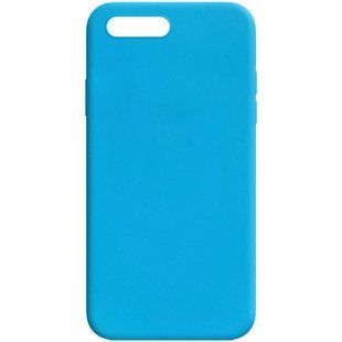 Силіконовий чохол Candy для Apple iPhone 7 plus / 8 plus (5.5"") Блакитний