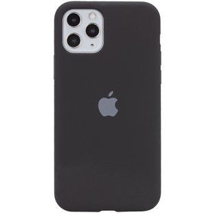 Чохол для Apple iPhone 11 Pro (5.8") Silicone Full / закритий низ (Чорний / Black)