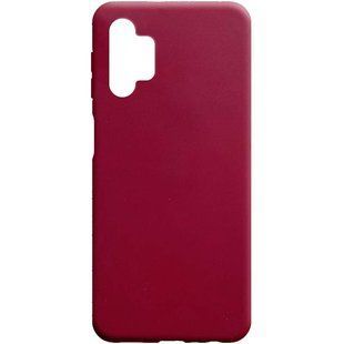 Силиконовый чехол Candy для Samsung Galaxy A32 5G (Бордовый)
