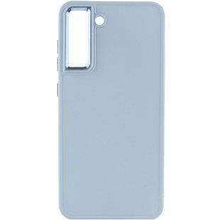TPU чохол Bonbon Metal Style для Samsung Galaxy S24 (Блакитний / Mist blue)