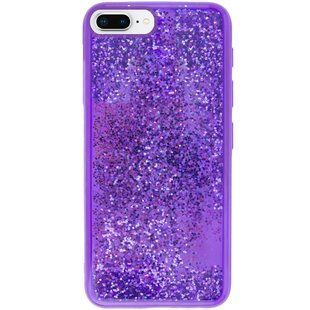 TPU + PC чохол Sparkle (glitter) для Apple iPhone 7 plus / 8 plus (5.5 ") (Фіолетовий)
