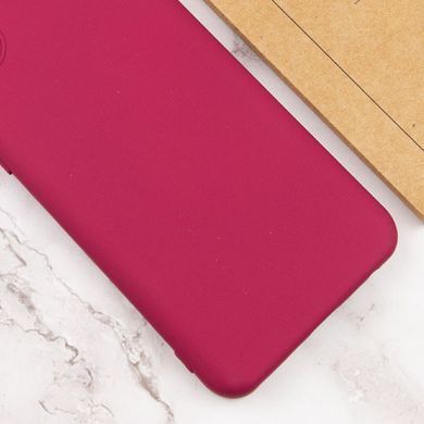 Чохол для Samsung Galaxy S21 FE Silicone Full camera закритий низ + захист камери Бордовий / Marsala