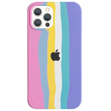 Чехол Rainbow Case для iPhone 12 Pro Max Pink/Glycine