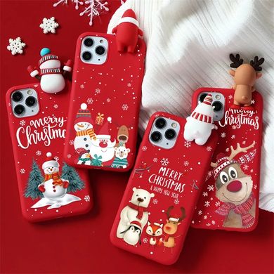Чехол новогодний для Iphone 11 Christmas Series ver 1