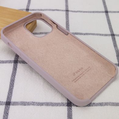 Чохол silicone case for iPhone 12 mini (5.4") (Сірий / Lavender)