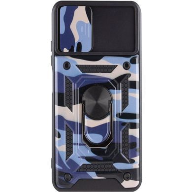 Удароміцний чохол Camshield Serge Ring Camo для Xiaomi Redmi Note 10 Pro / 10 Pro Max Фіолетовий / Army Purple