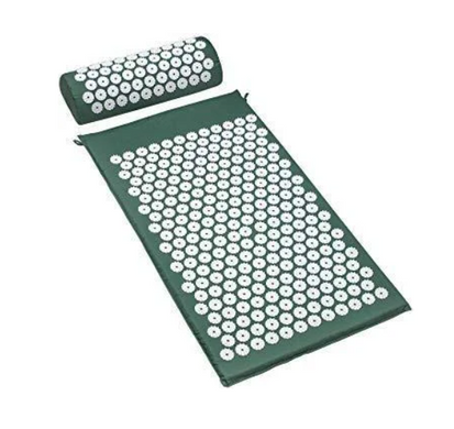 Масажний ортопедичний килимок з подушкою Acupressure Mat Ортопедичний масажний килимок 65 см * 41 см