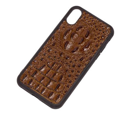 Чехол для iPhone Xs Max Genuine Leather Horsman коричневый