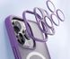 Чехол для iPhone 14 Plus Rock Full Camera Protection Case Guard Touch Magnetic Case Purple