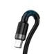 Кабель BASEUS Type-C Cafule HW Quick Charging Data cable USB Double-sided Blind Interpolation |5A, 40W, 1M| Black, Black