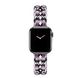 Ремінець для Apple Watch 42/44/45mm Chanel Leather Silver/Purple