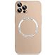 Чехол для iPhone 14 Pro Magnetic Design with MagSafe Gold
