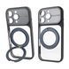 Чехол для iPhone 16 Pro Max Nofelet Optic Ring Case Gray