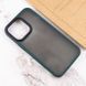 TPU+PC чехол Metal Buttons для Apple iPhone 13 Pro (6.1"") Зеленый