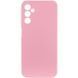 Чохол Silicone Cover Lakshmi Full Camera (AАА) для Samsung Galaxy A34 5G (Рожевий / Pink)